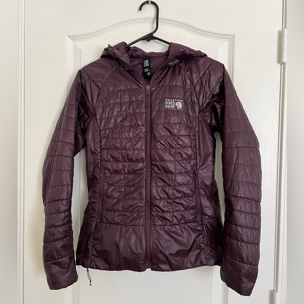Mountain Hardwear Women’s XS Purple Puffer Jacket